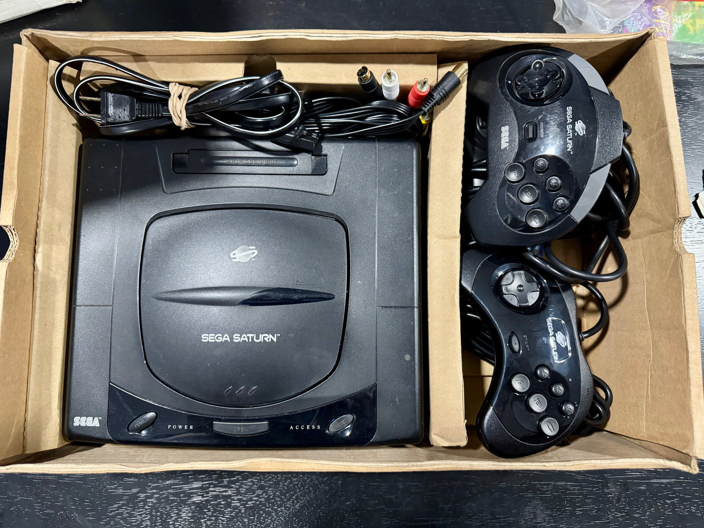 Sega Saturn Console W/ Controller In Box