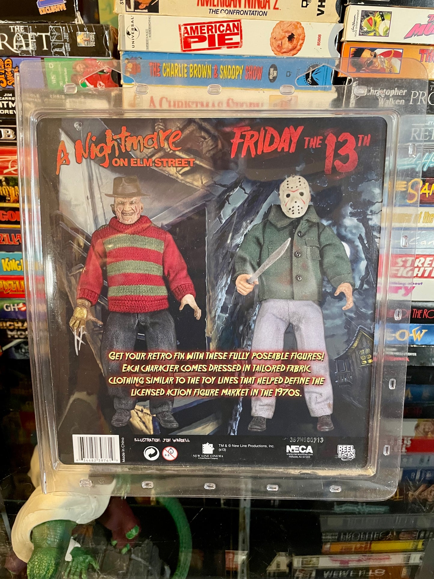 NECA Friday 13th Original Jason Voorhees -Retro Clothed Figure
