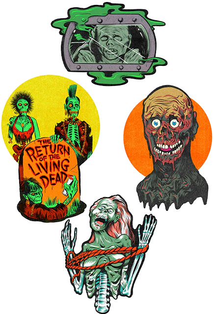 THE RETURN OF THE LIVING DEAD WALL DECOR COLLECTION - SERIES 1