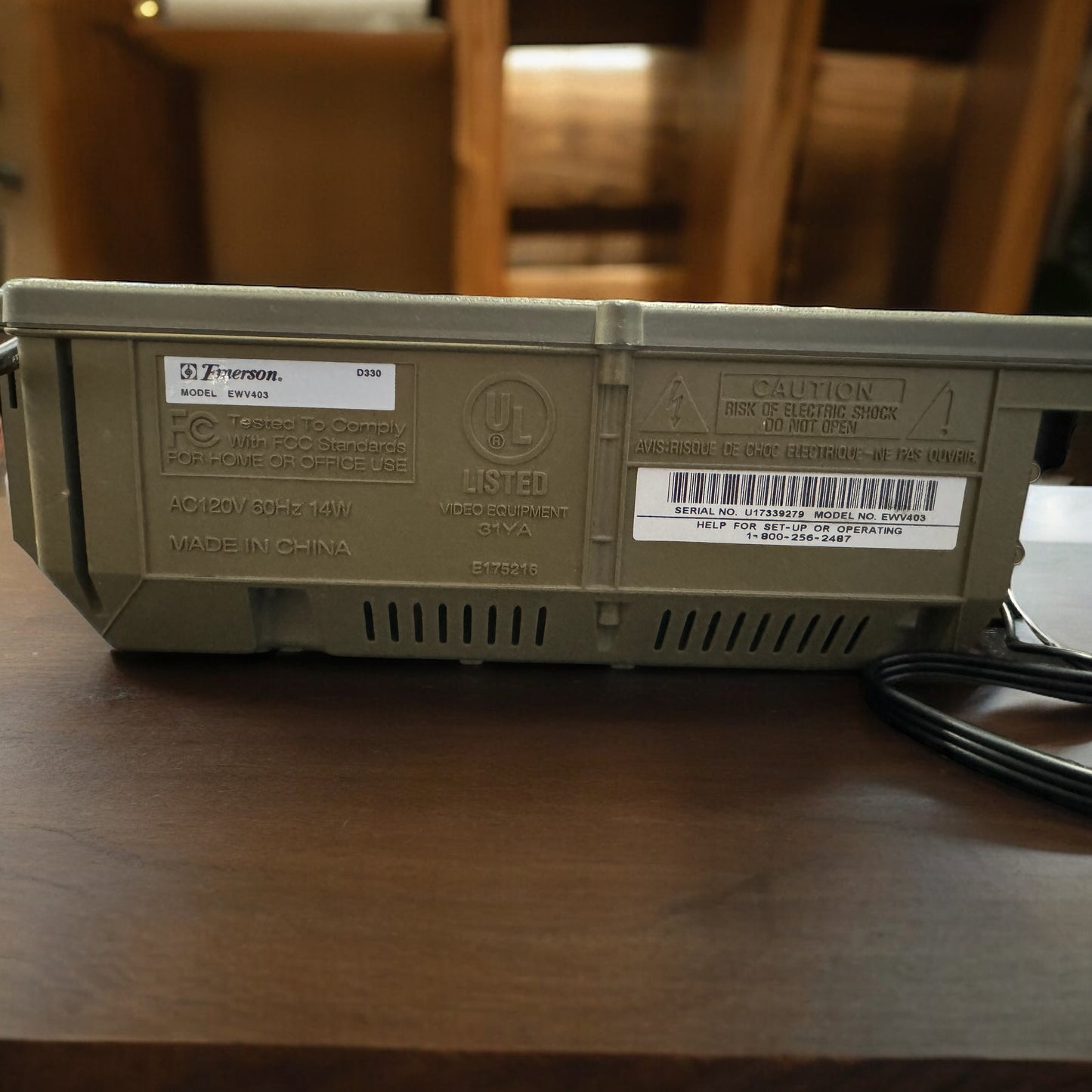 Emerson EWV403 VCR DA-4 Head VCR