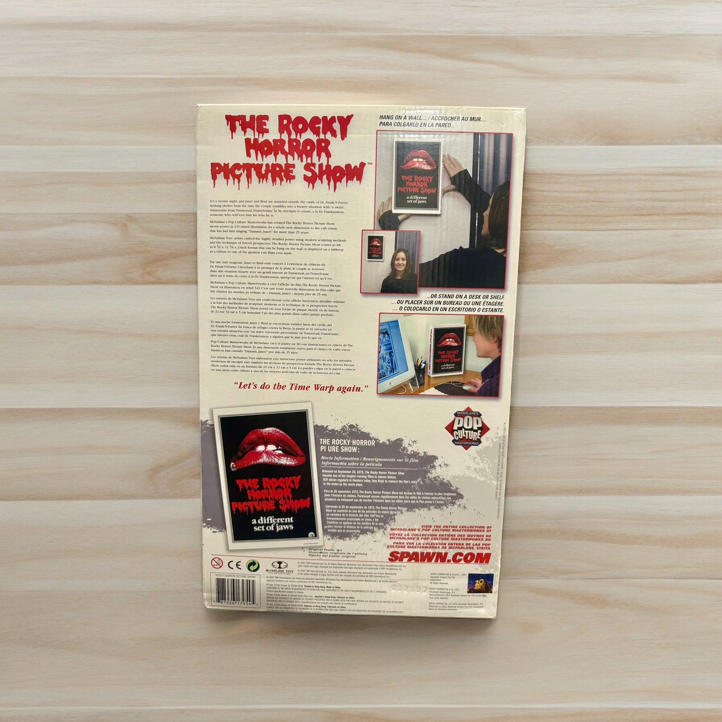 McFarlane Toys ROCKY HORROR PICTURE SHOW 3D Hanging Poster