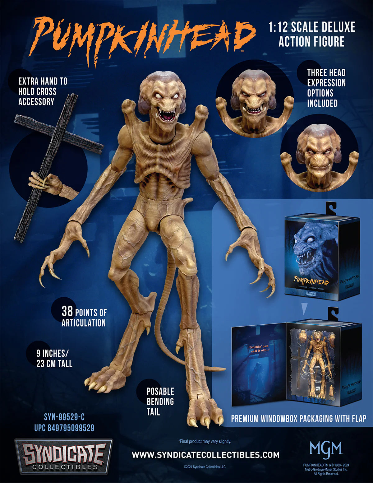 PUMPKINHEAD 1:12 SCALE ACTION FIGURE