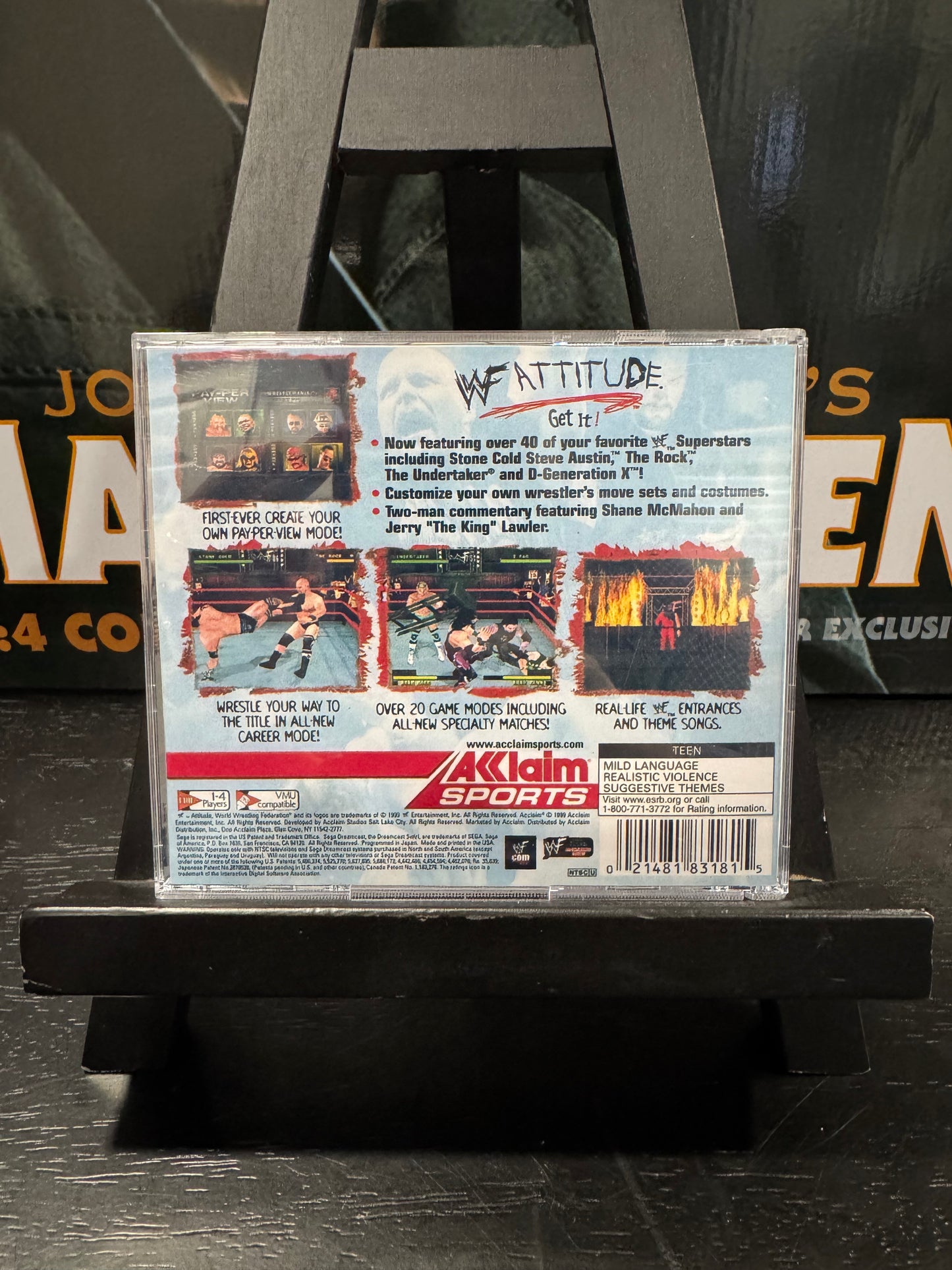 WWF Attitude Sega Dreamcast