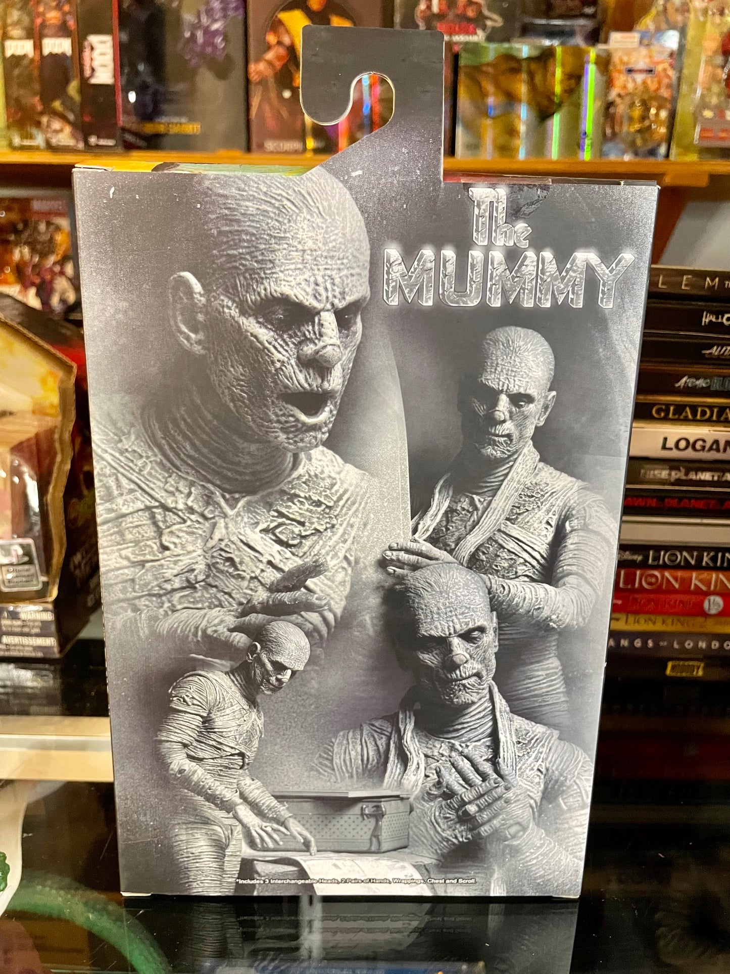 NECA Universal Monsters Ultimate Mummy Black and White Version 7-Inch Scale Action Figure