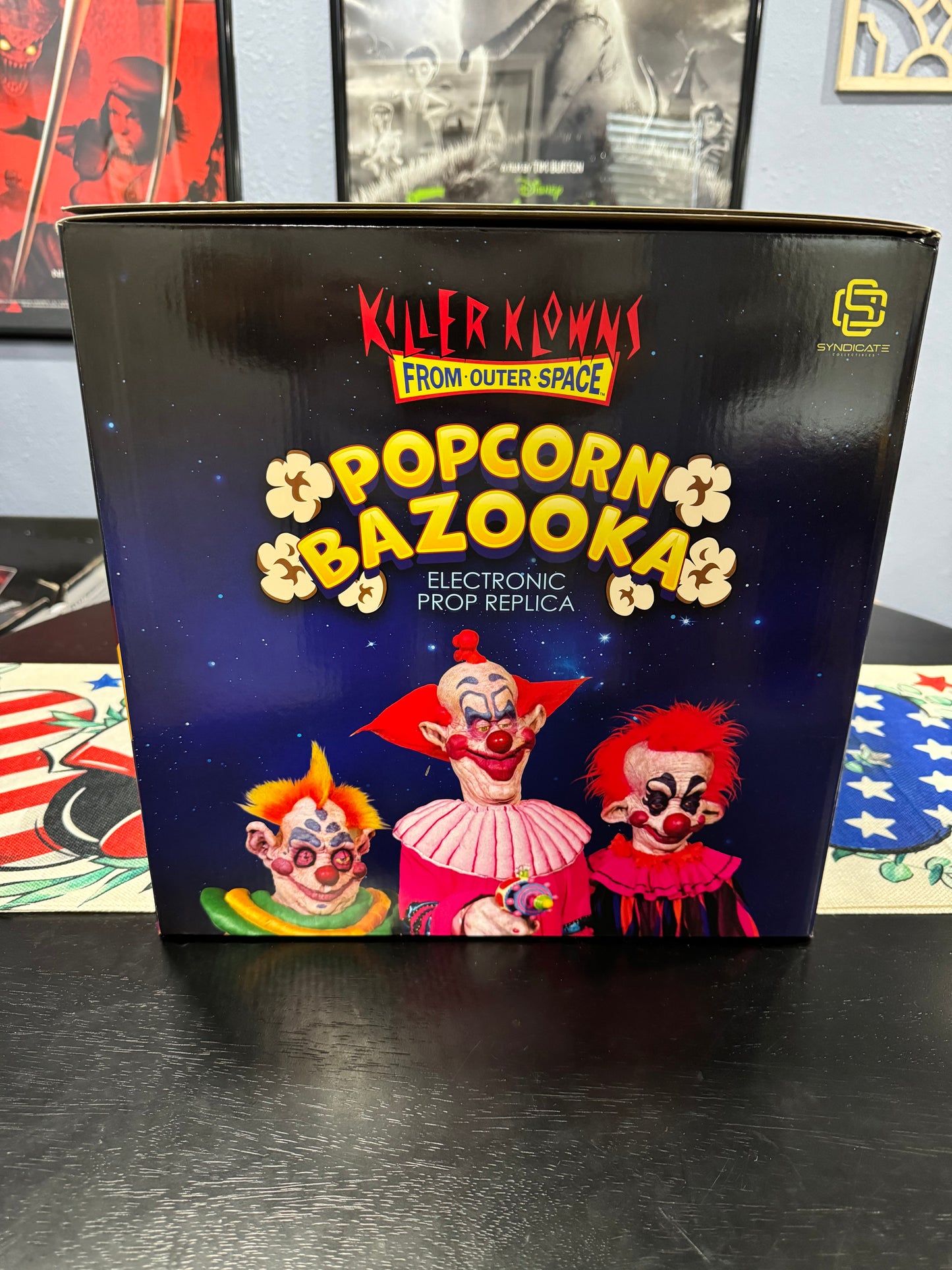 KILLER KLOWNS FROM OUTER SPACE 24-INCH POPCORN BAZOOKA ELECTRONIC PROP REPLICA