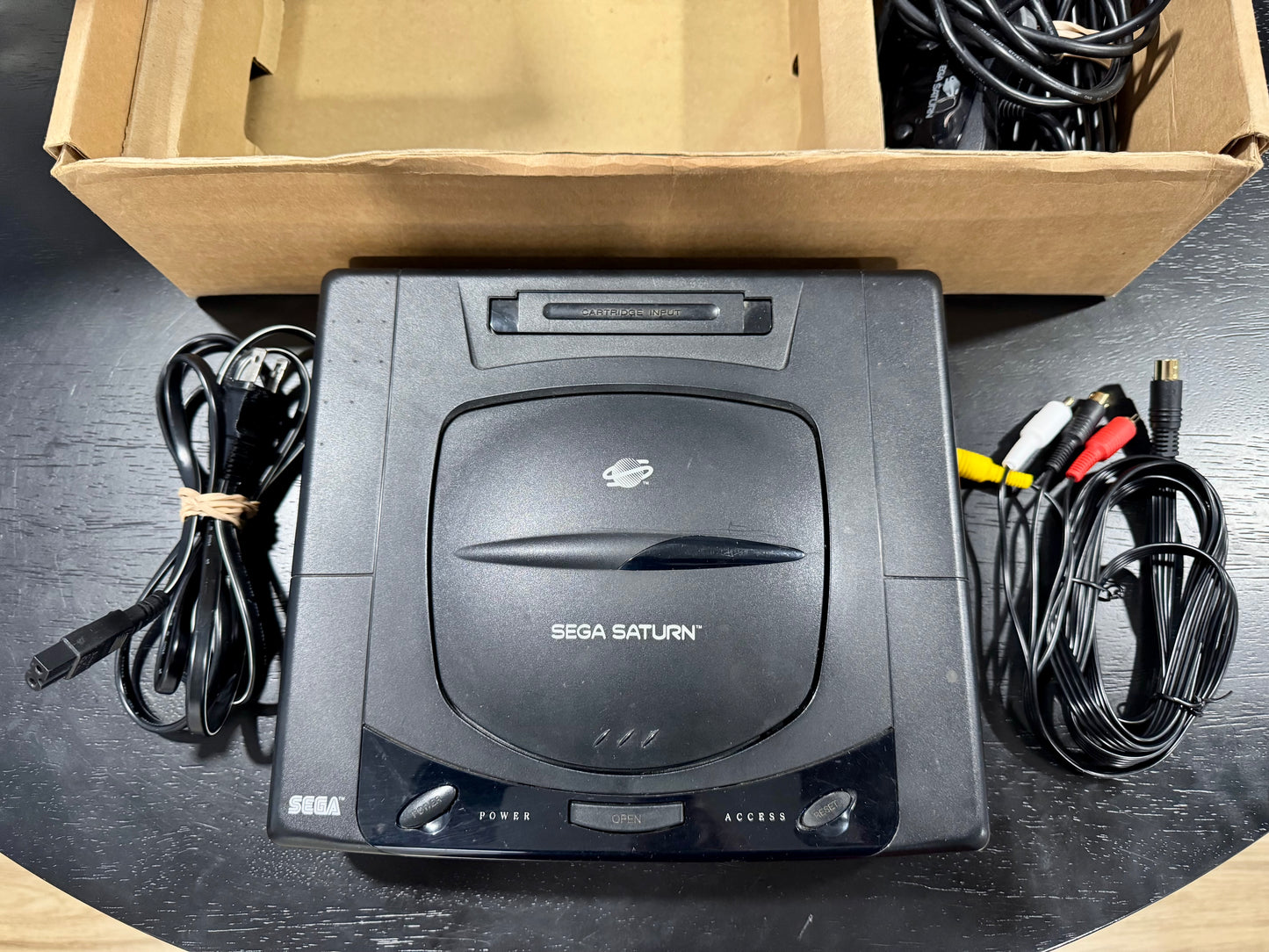 Sega Saturn Console W/ Controller In Box