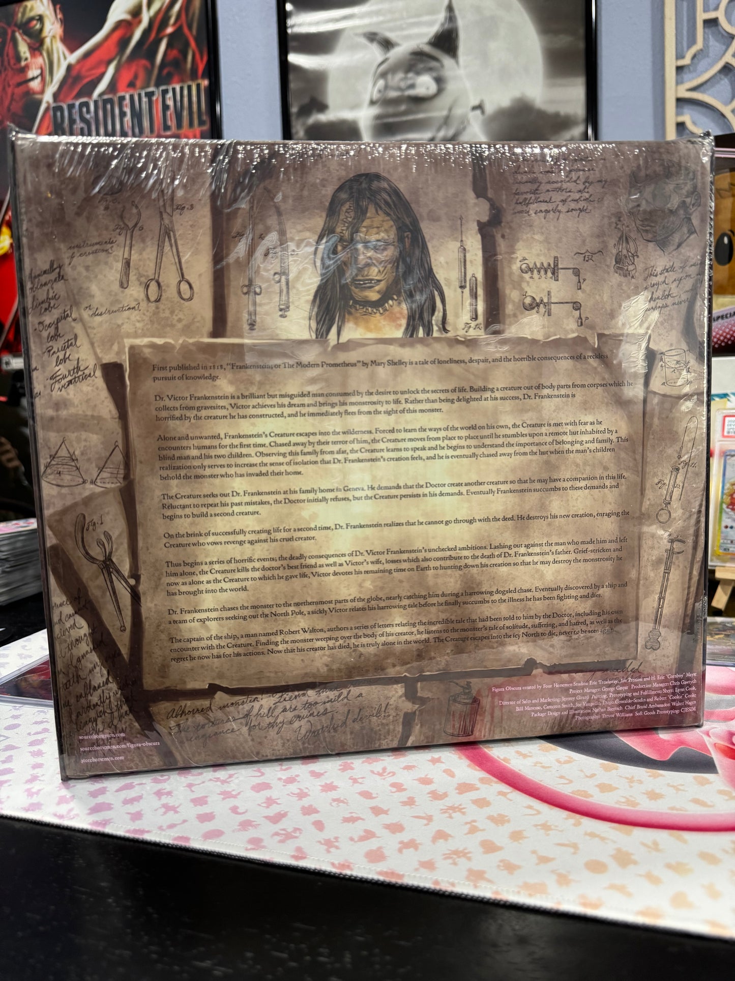 Four Horsemen Mythic Legions Figura Obscura Frankenstein's Creature Figure