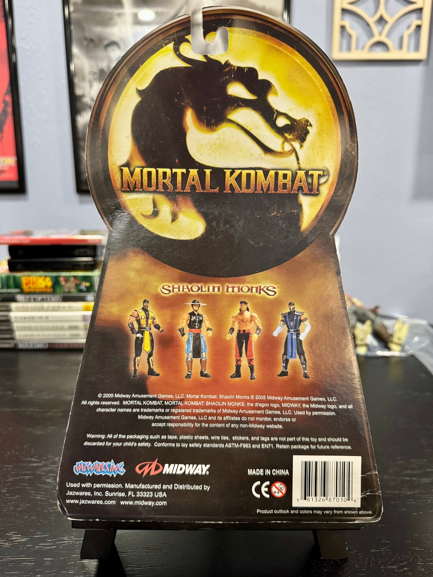 Mortal Kombat Shaolin Monks Liu Kang Figure