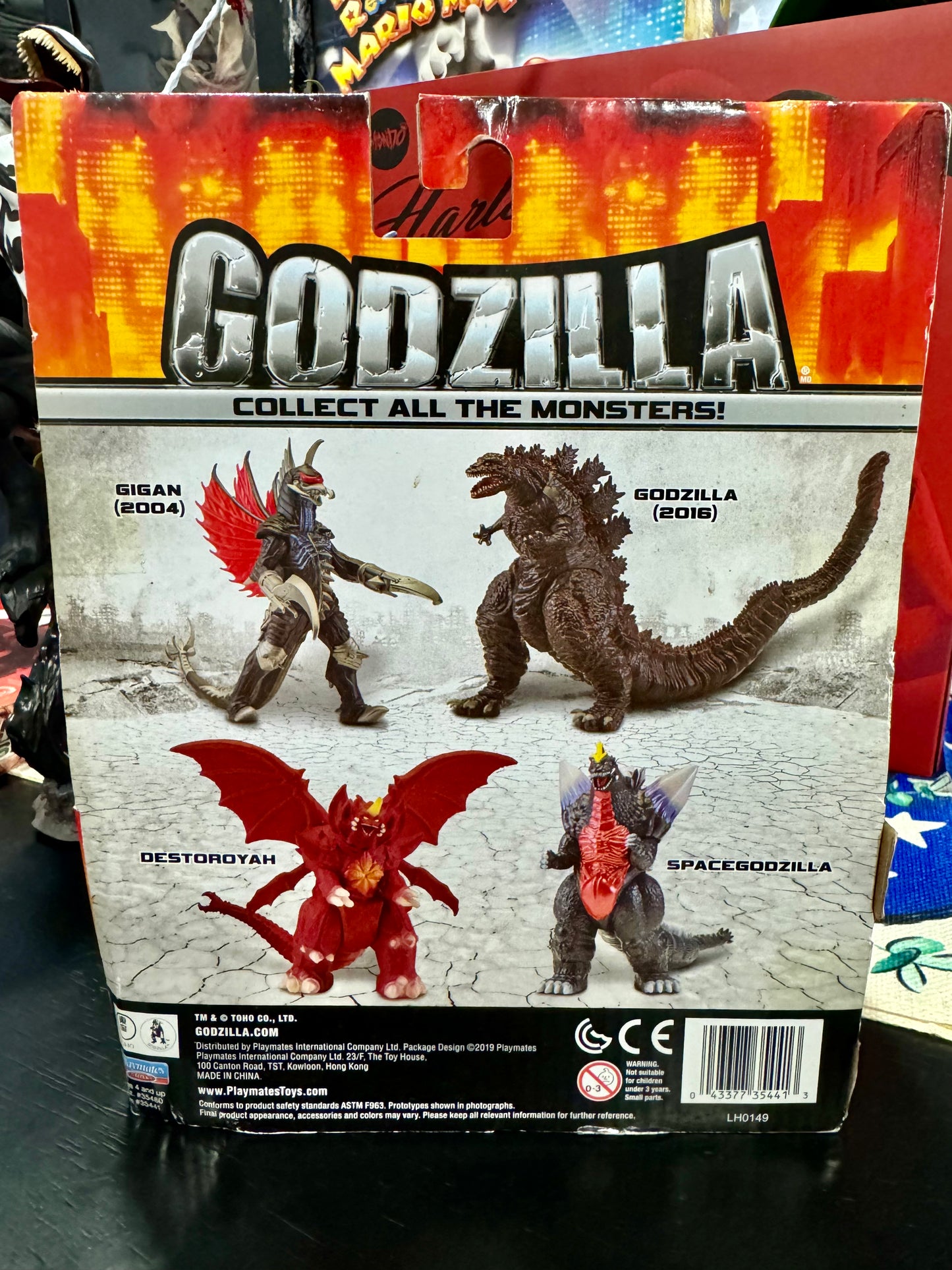 Playmates Toys Godzilla Gigan 2004 7 inch Action Figure