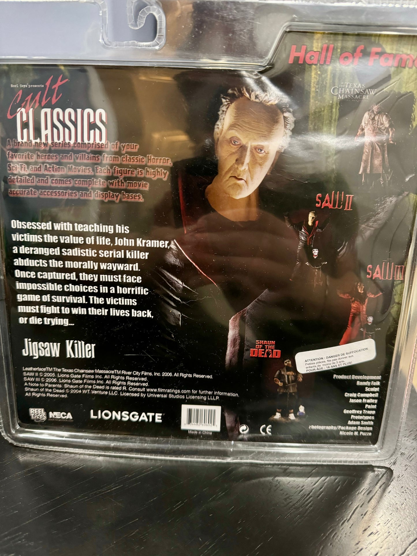 NECA CULT CLASSICS HALL OF FAME: SAW 2 JIGSAW KILLER