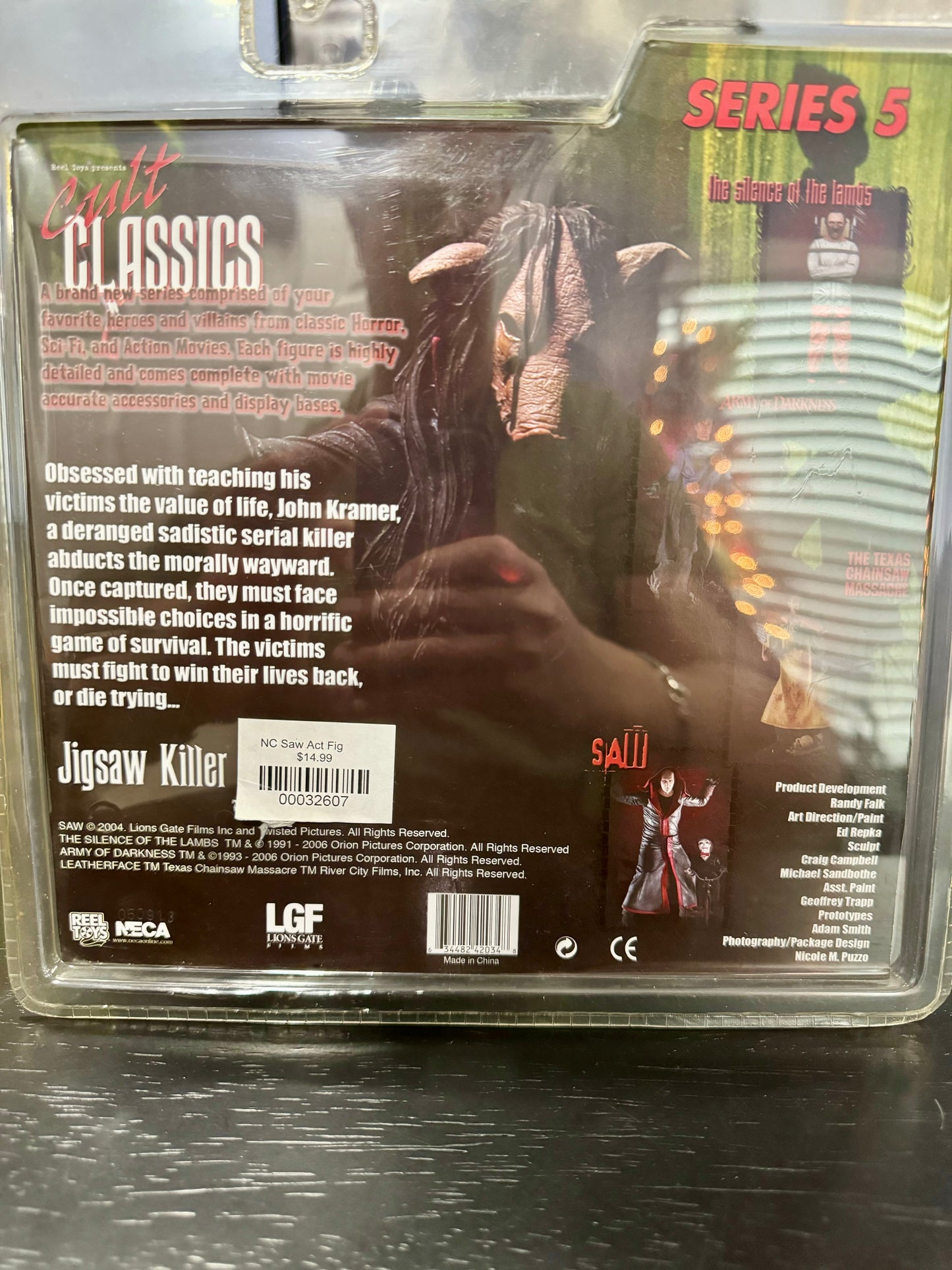 NECA Cult Classics Series 5: Jigsaw Killer (Masked)