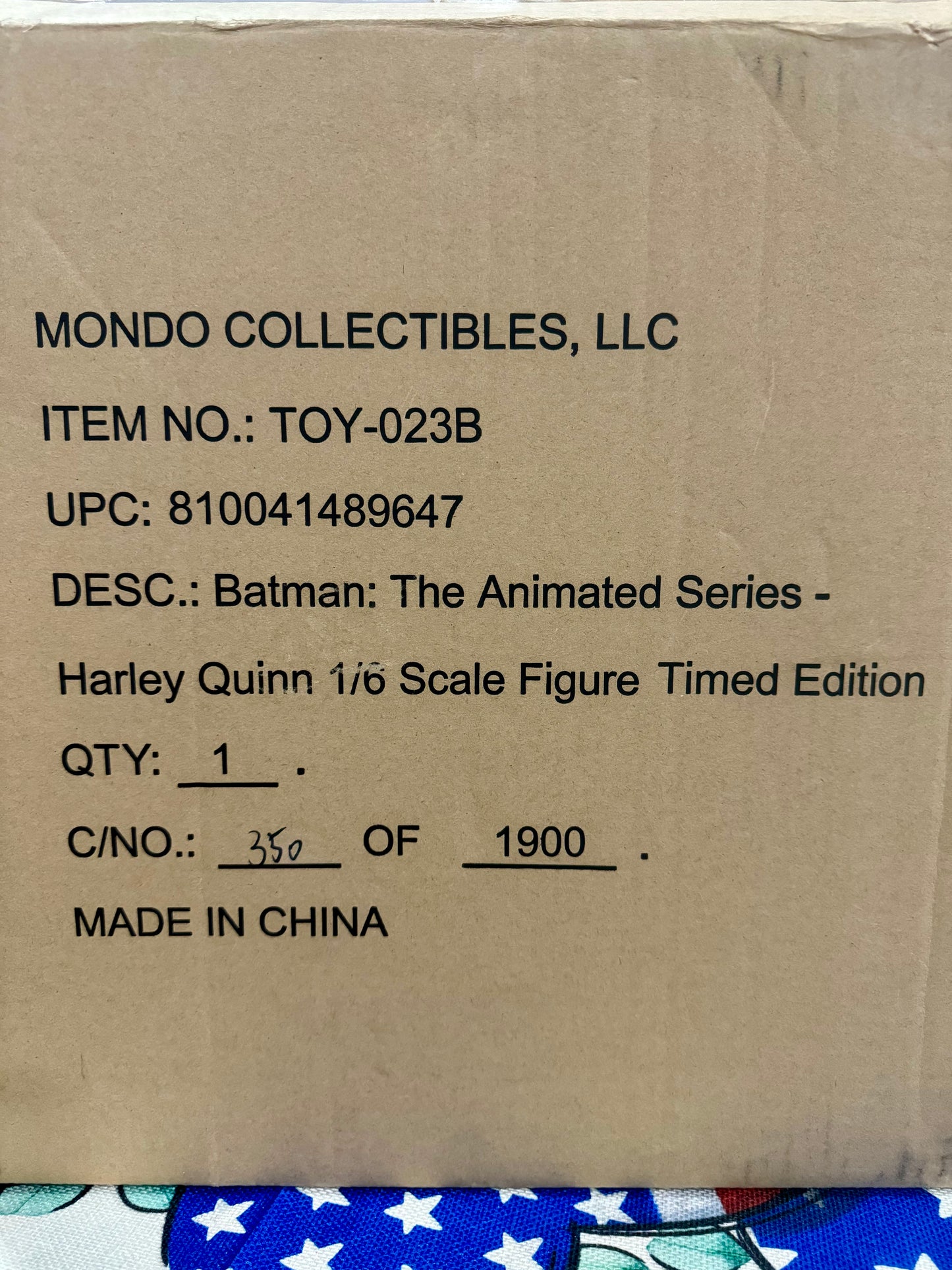 Batman: The Animated Series Harley Quinn 1/6 Scale Figure Timed Edition