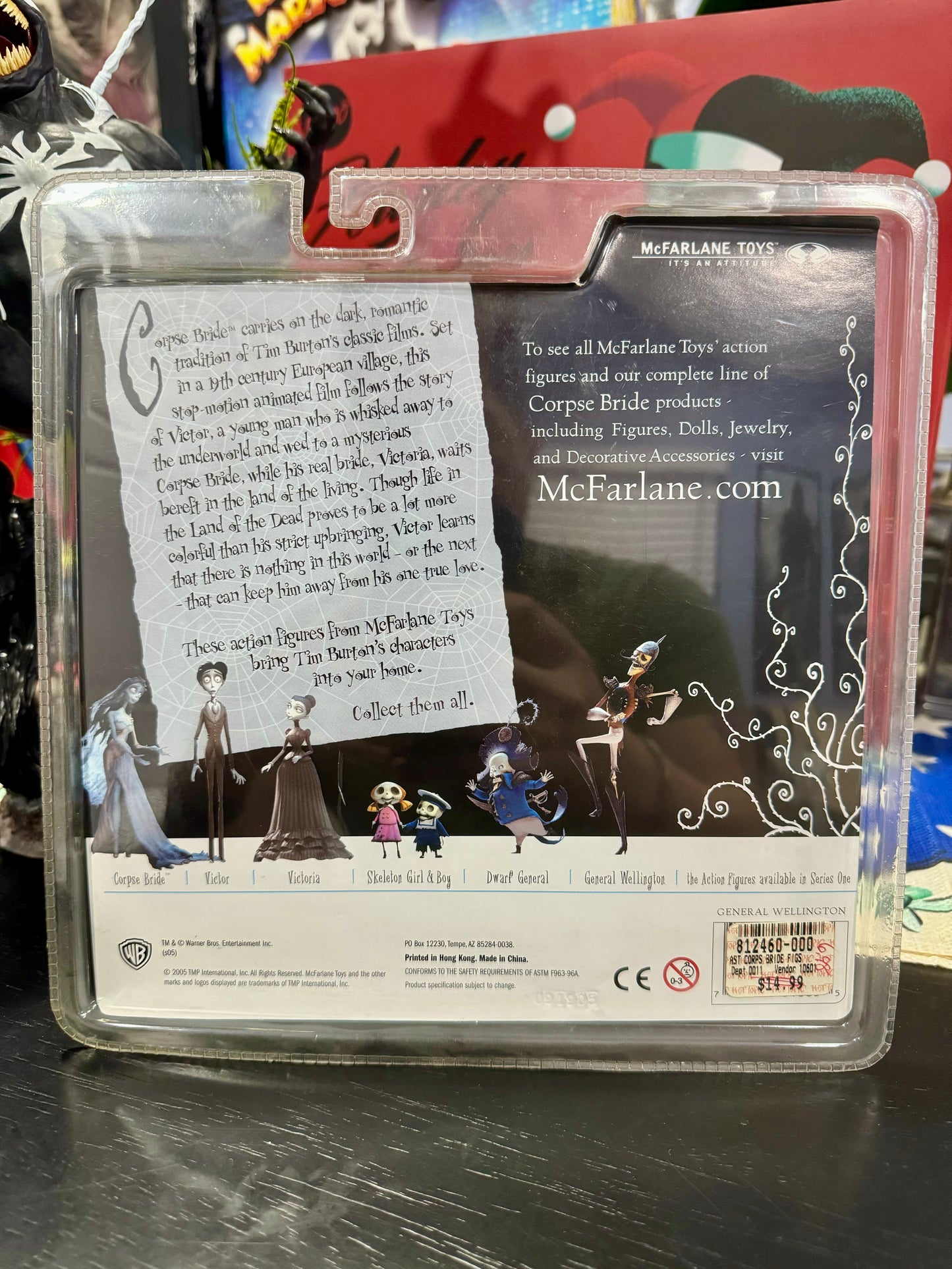 McFarlane Tim Burton’s Corpse Bride General Wellington Series One