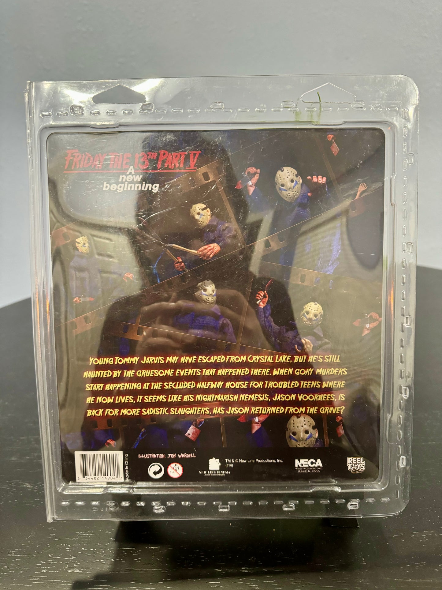 NECA Friday the 13th Part V New Beginning Roy Burns