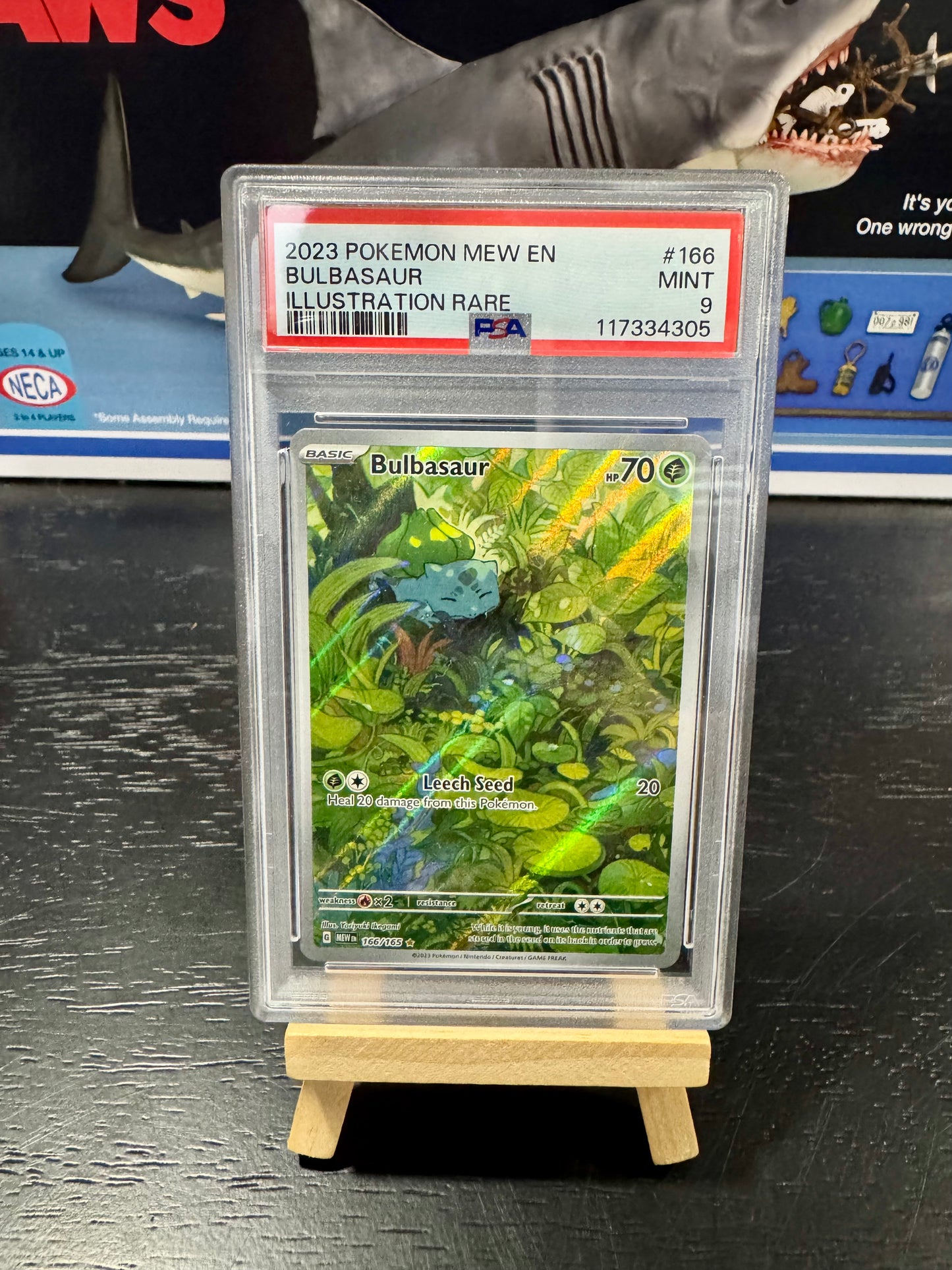 Bulbasaur - 166/165 - SV: Scarlet & Violet 151 (MEW) - PSA 9