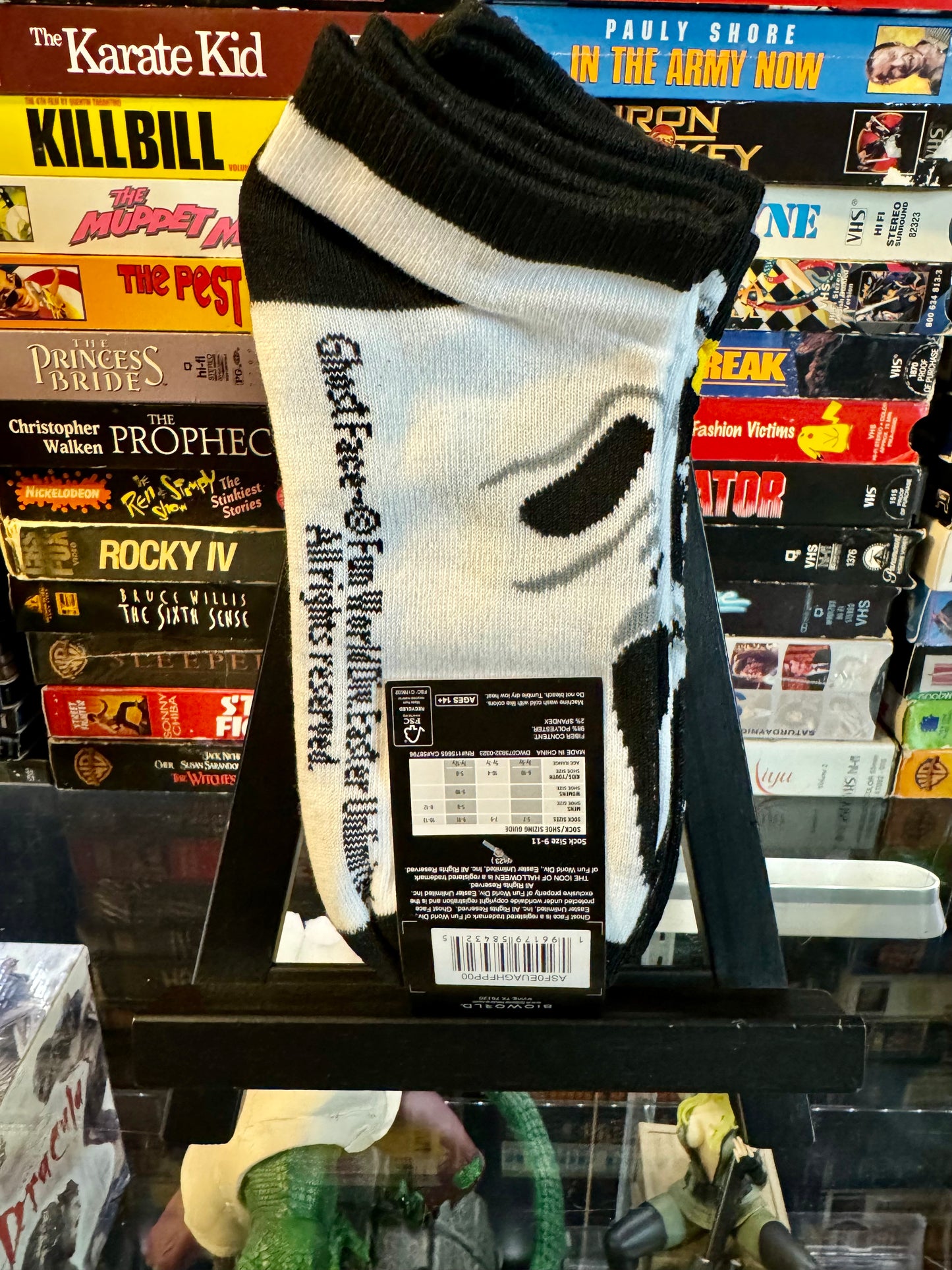 Ghost Face Icons Ankle Sock 5-Pair Set