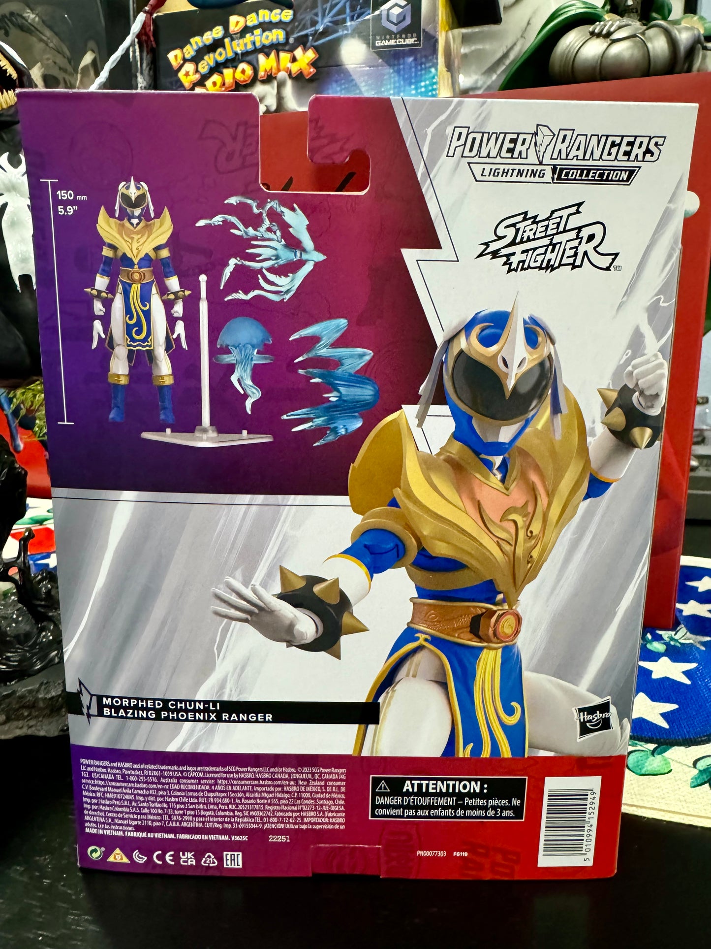 Power Rangers X Street Fighter Morphed Chun-Li Blazing Phoenix