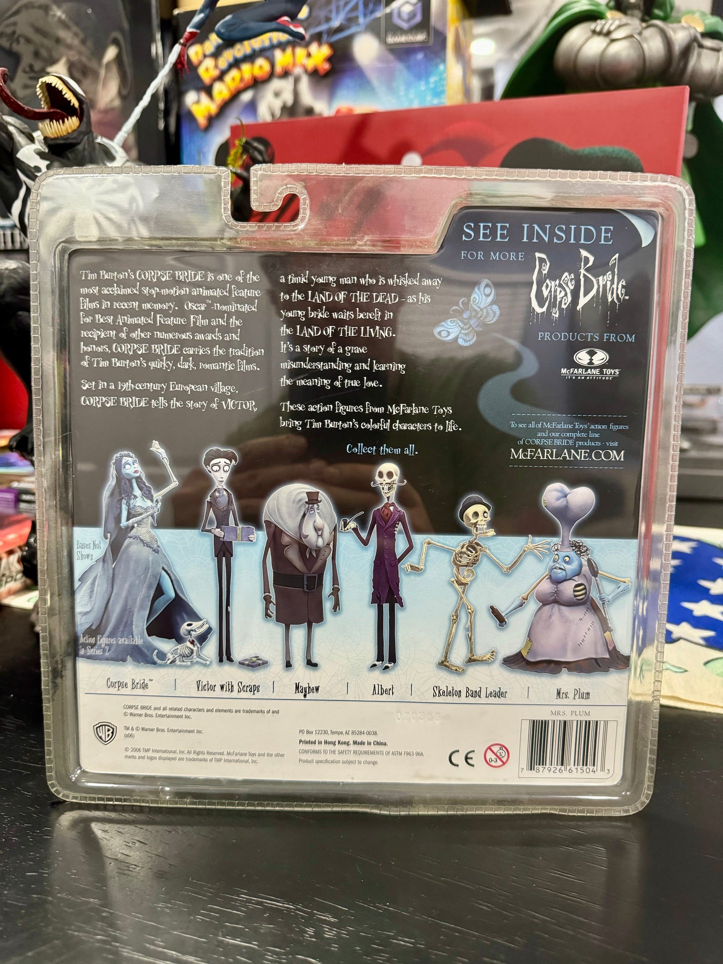 McFarlane Tim Burton’s Corpse Bride Mrs. Plum Series Two