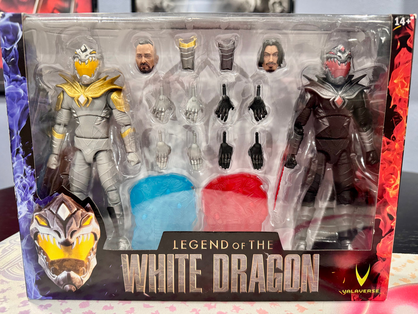 Legend of the White Dragon 1/12 Scale Action Figure Two-Pack