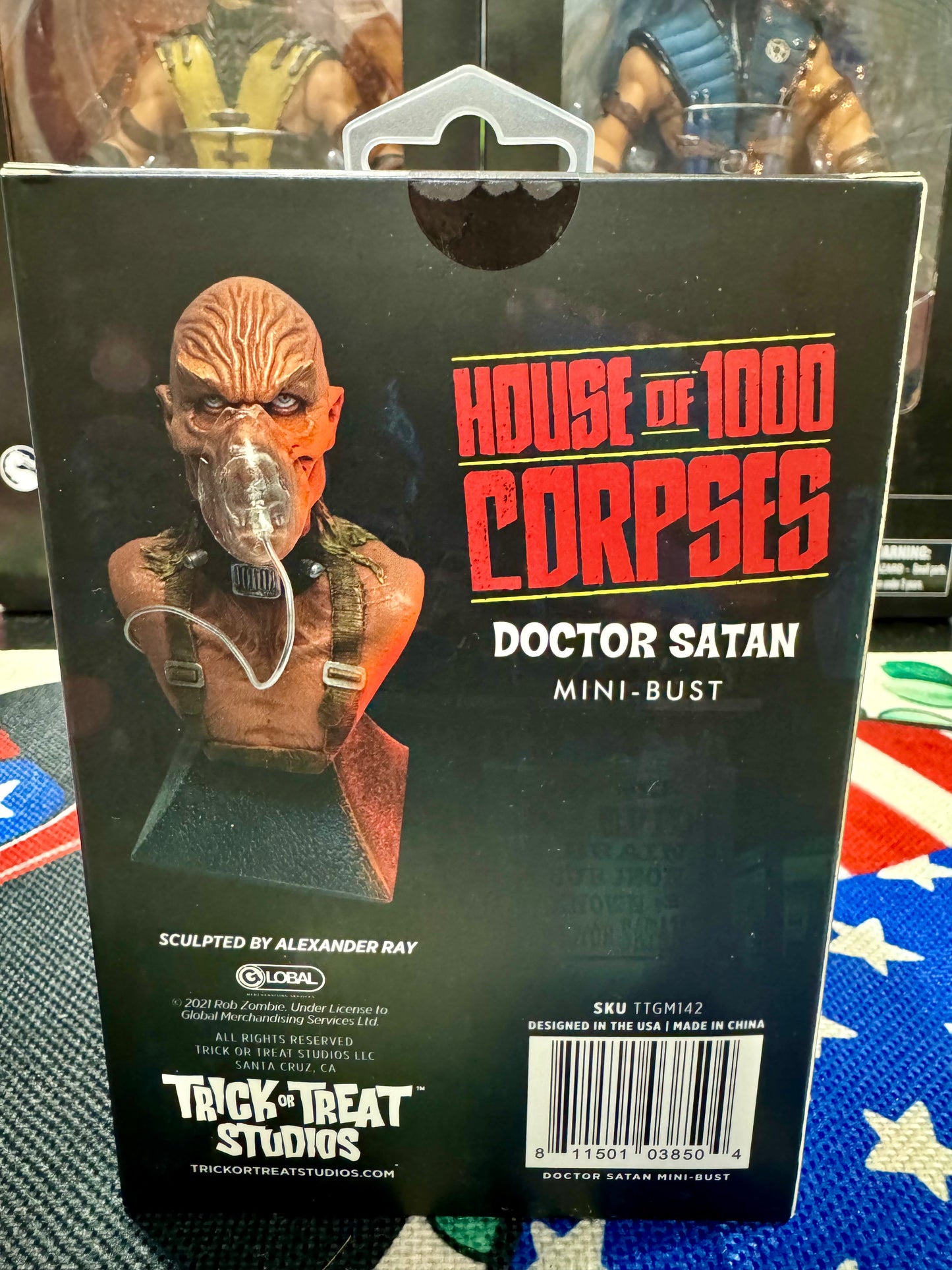 HOUSE OF 1000 CORPSES - DR. SATAN MINI BUST