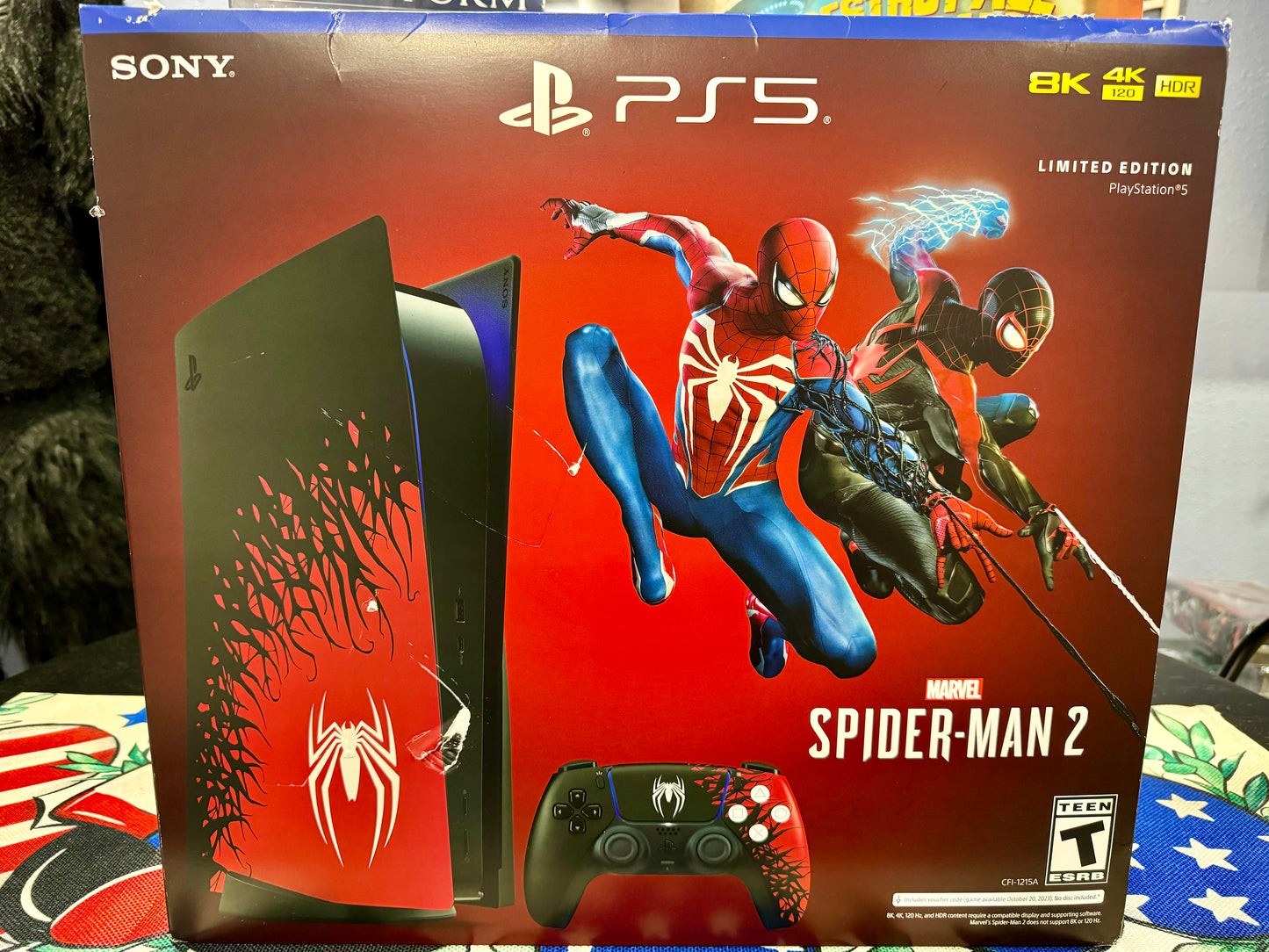 PlayStation 5 Console – Marvel’s Spider-Man 2 Limited Edition Bundle