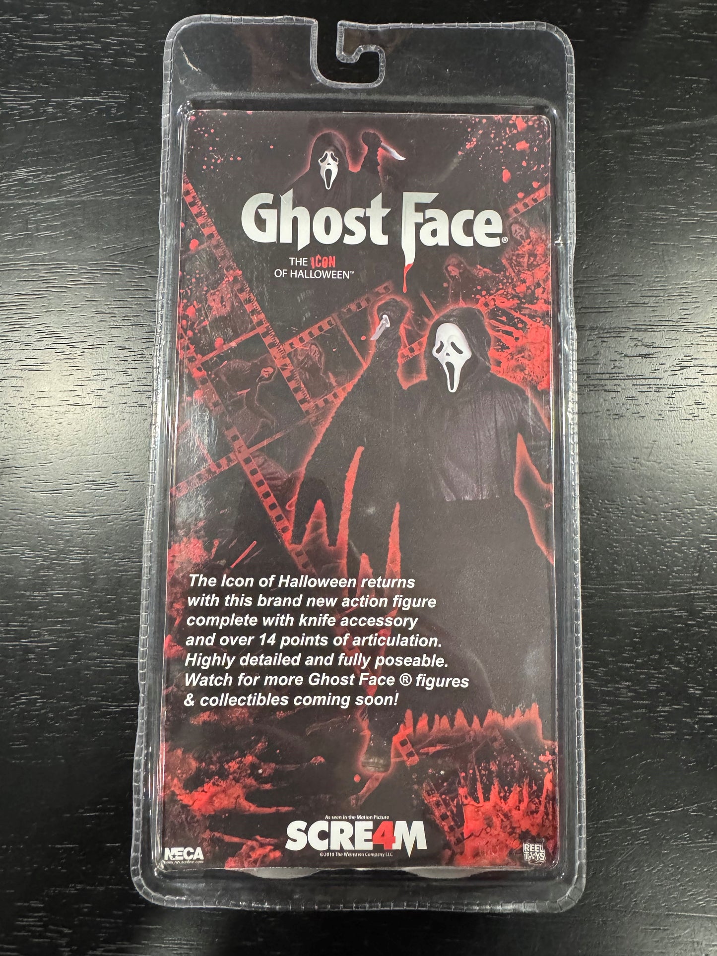 NECA Scream 4 Ghostface Ghost Face Zombie Mask Figure
