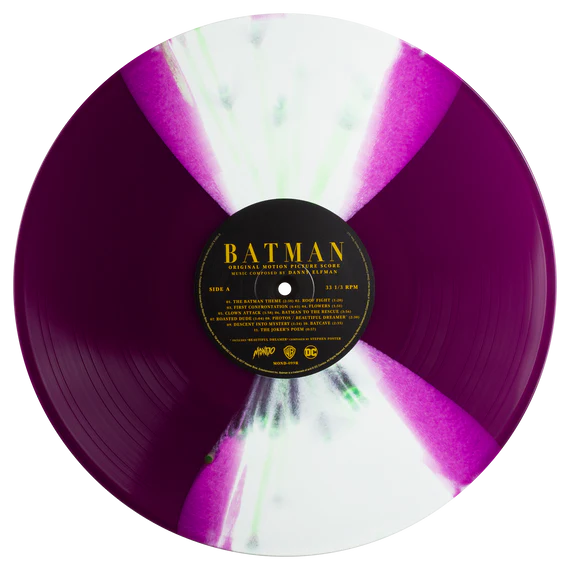 Batman - Original Motion Picture Score LP & Graphic Novel Box Set - Batwing Vinyl Variant