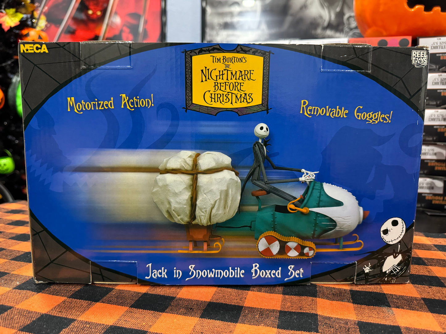 NECA The Nightmare Before Christmas Jack in Snowmobile Boxed Set
