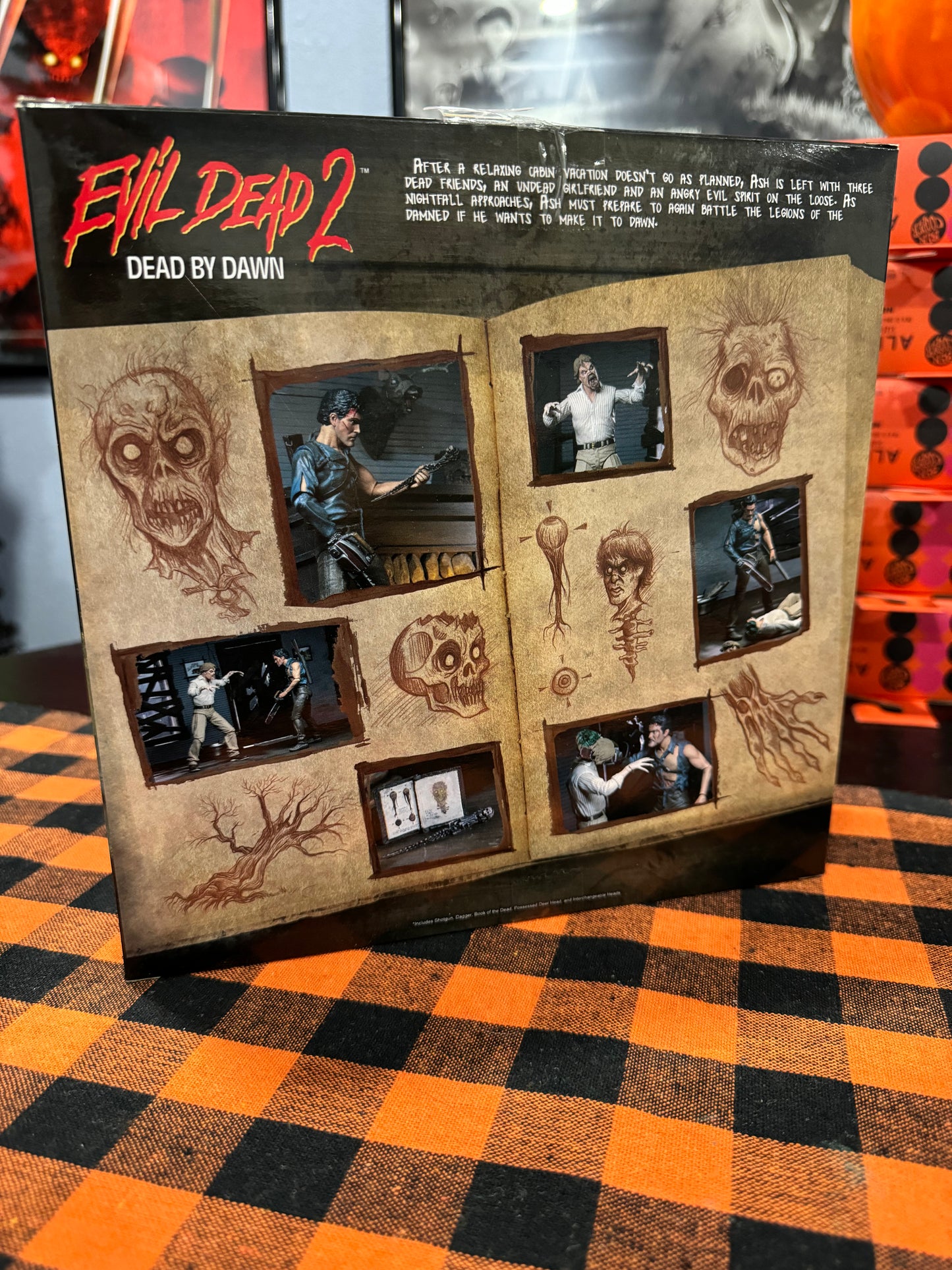 NECA Evil Dead 2 (30th Anniversary) Boxed Set - Hero Ash & Deadite Ed