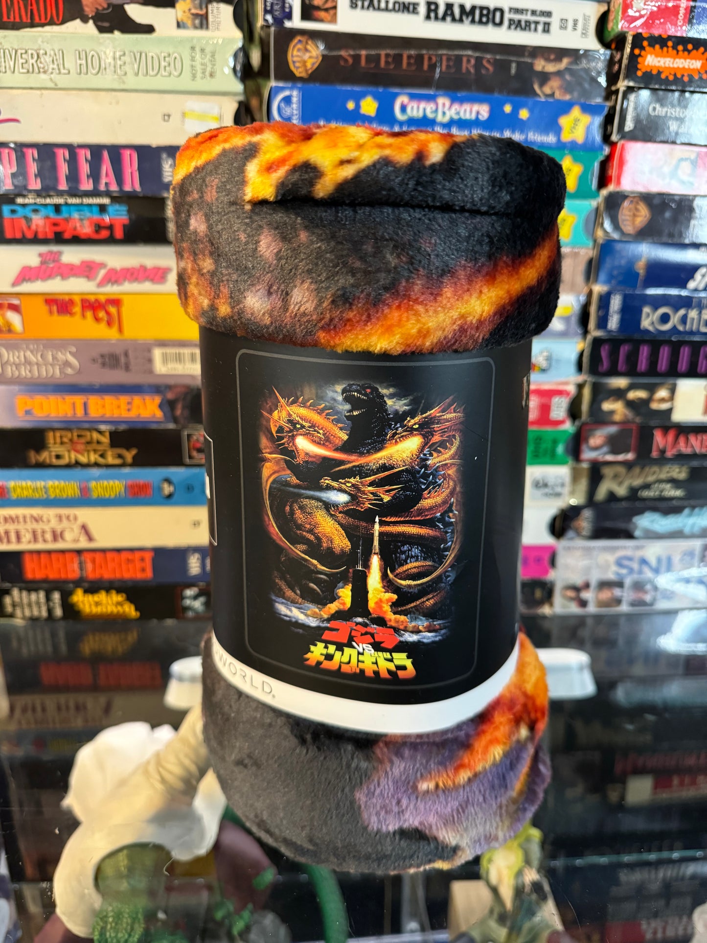Godzilla Fleece Throw Blanket