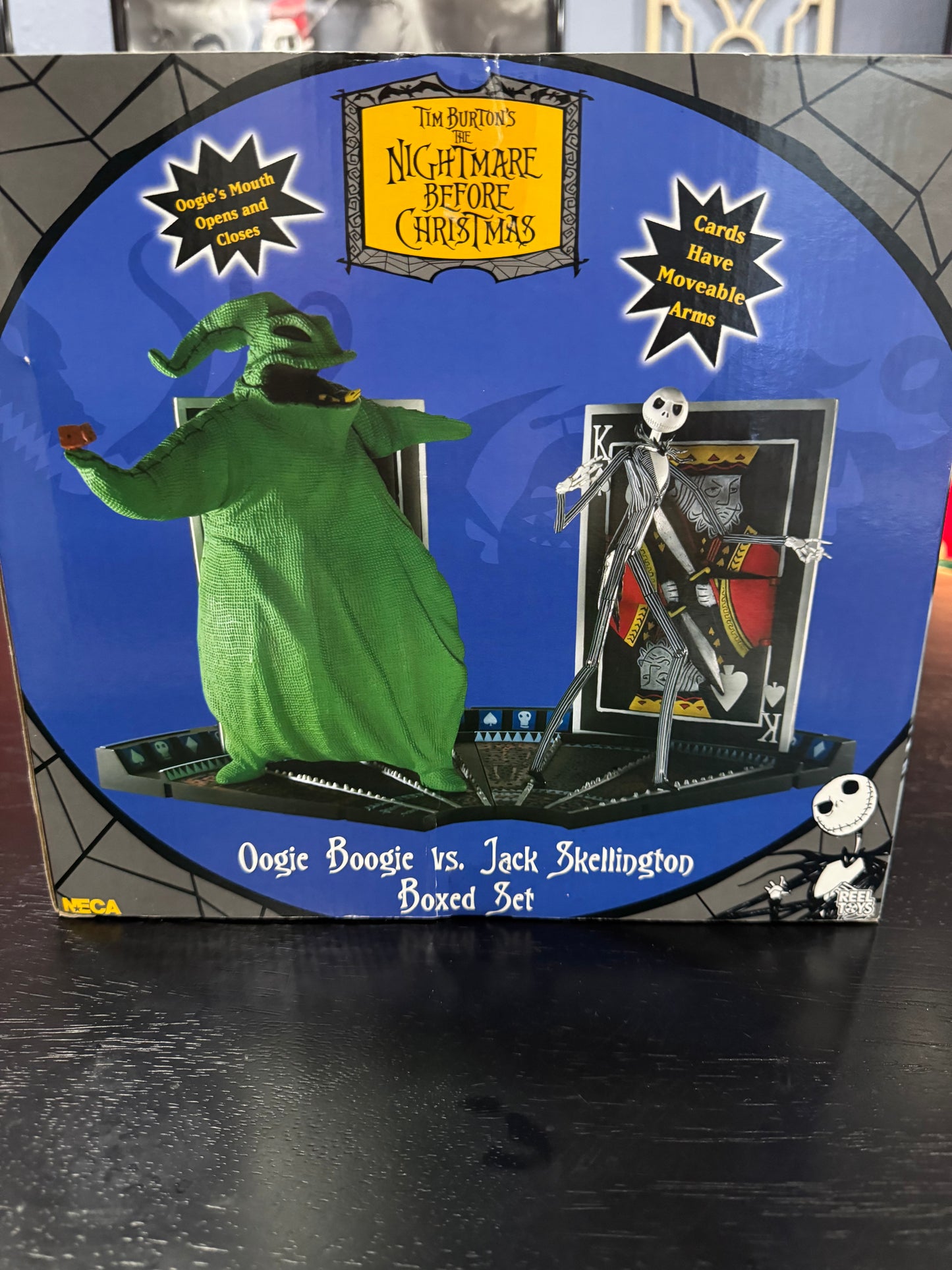 NECA Nightmare Before Christmas Oogie Boogie vs Jack Skellington Boxed Set