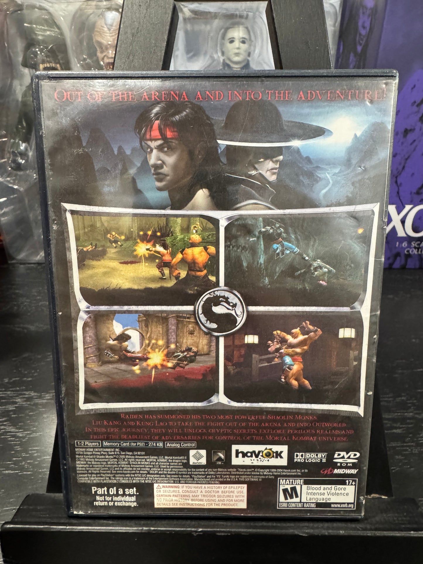 Mortal Kombat Shaolin Monks PlayStation 2
