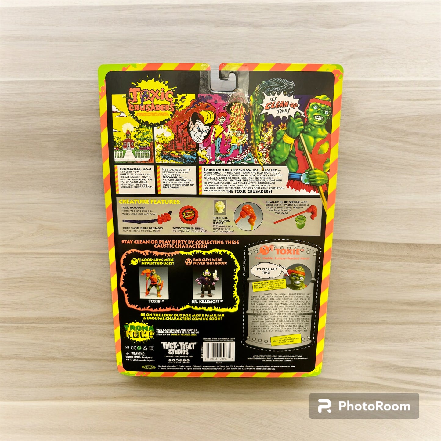 TOXIC CRUSADERS - TOXIE 5" ACTION FIGURE