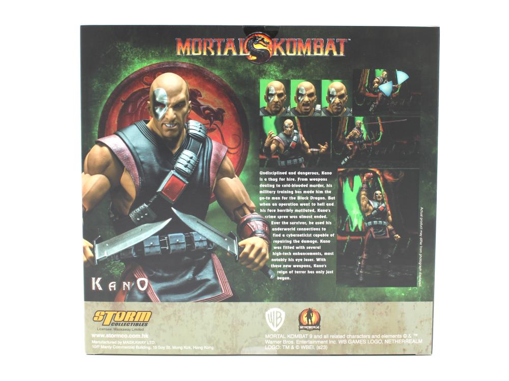 Mortal Kombat VS Series Kano (Special Edition) 1/12 Scale BBTS Exclusive Action Figure