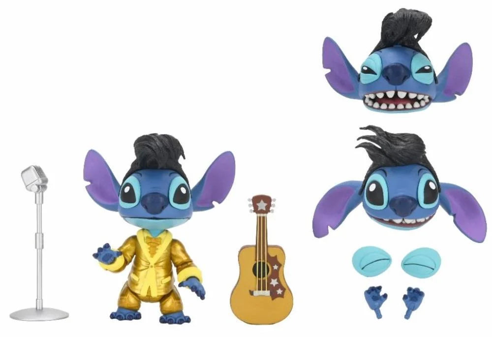 Lilo & Stitch Ultimate Gold Suit Elvis Stitch Action Figure