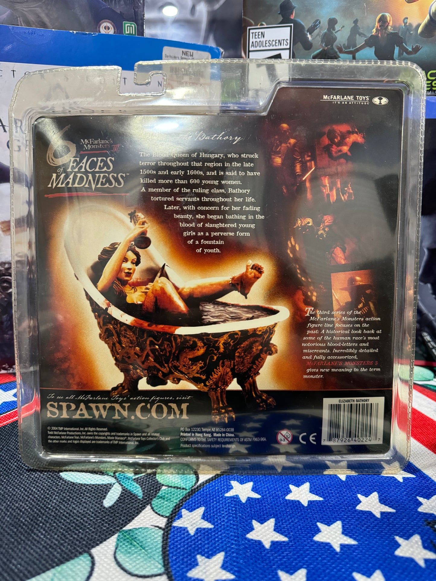 McFarlane 6 Faces of Madness Elizabeth Bathory