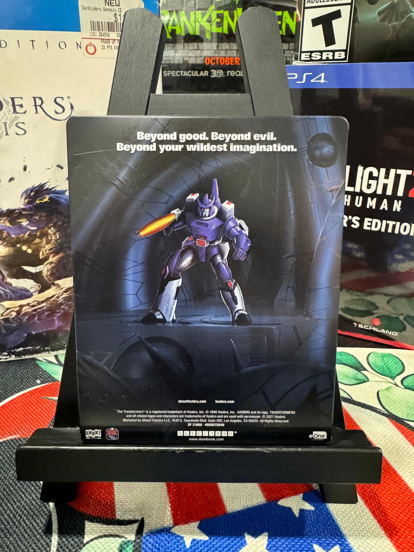 Shout Factory Transformers The Movie 4K Ultra HD Steelbook
