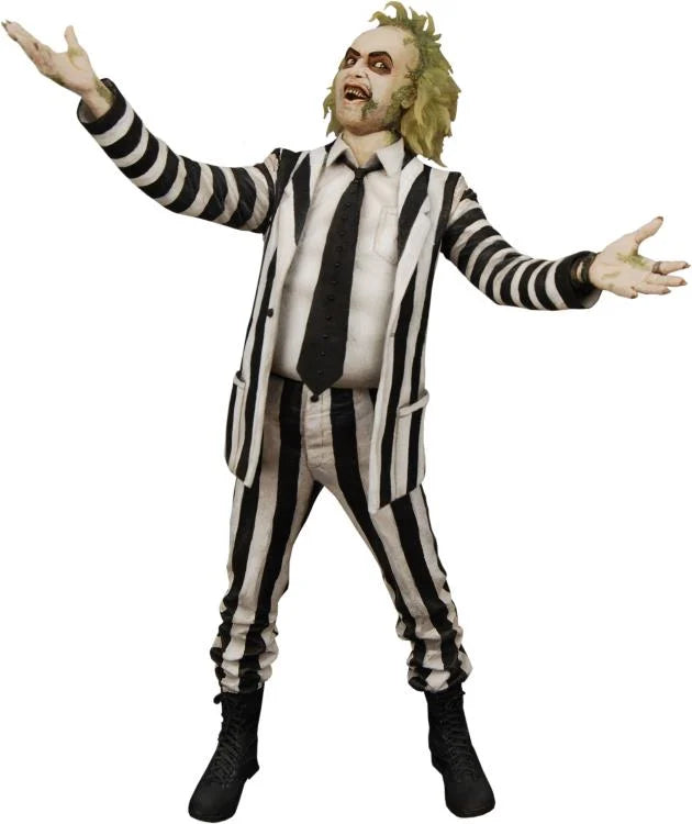 Beetlejuice (1988) Striped Suit Beetlejuice 1/4 Scale Figure