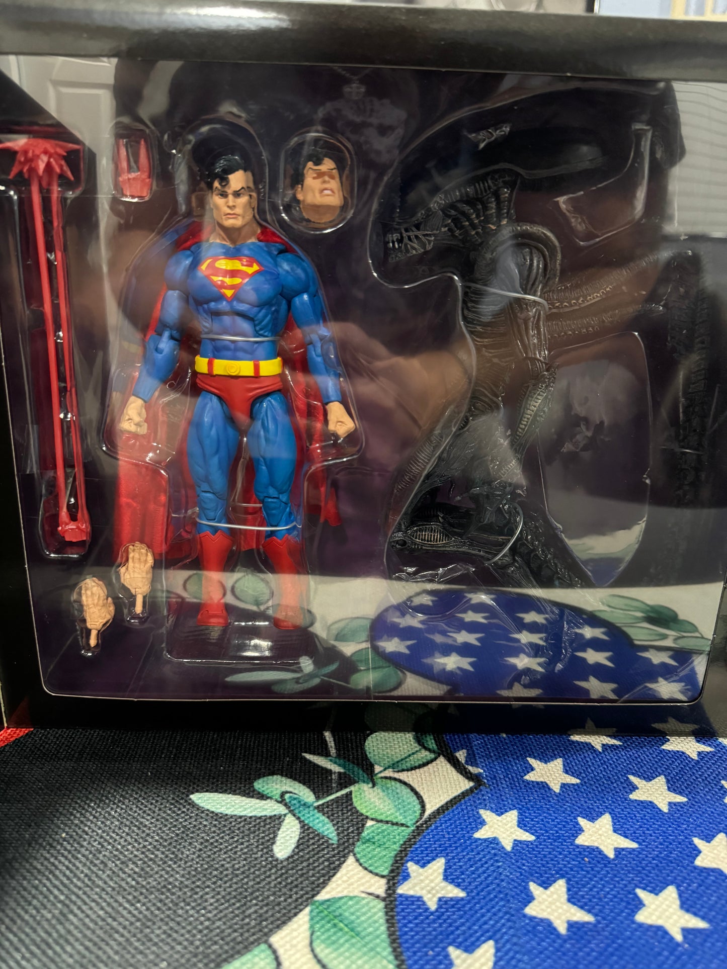 NECA Superman vs Aliens SDCC 2019 Exclusive 7" Figure 2-Pack