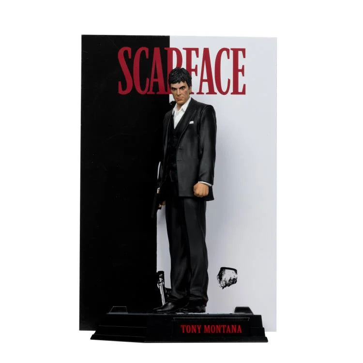 Scarface Movie Maniacs Tony Montana 6" Limited Edition Figure