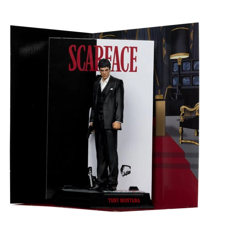 Scarface Movie Maniacs Tony Montana 6" Limited Edition Figure