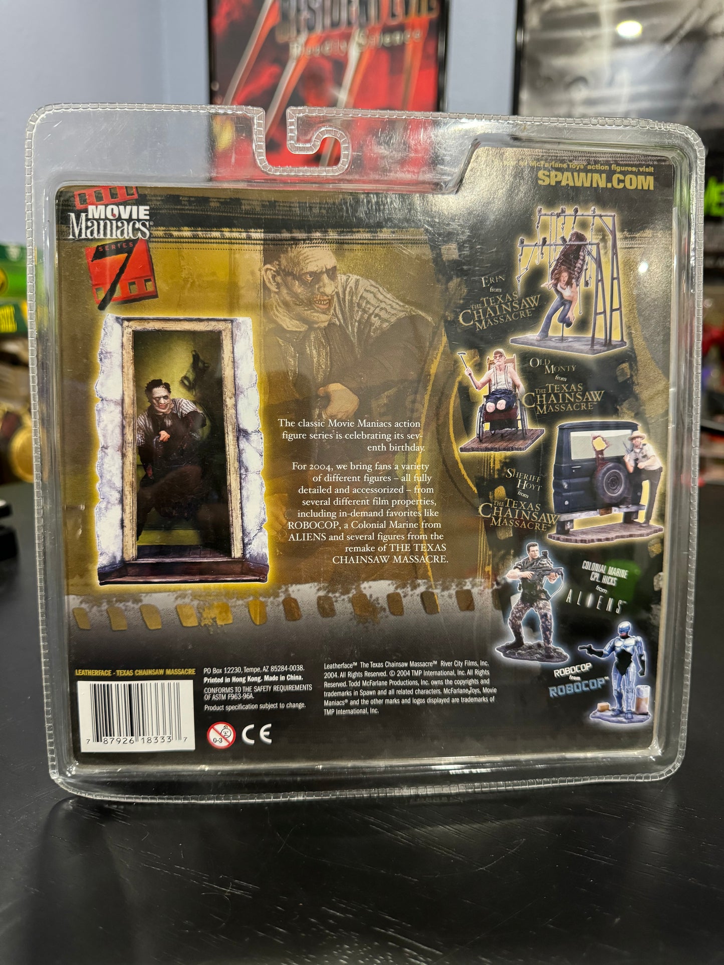 McFarlane Toys Movie Maniacs Series 7 The Texas Chainsaw Massacre Leatherface Action Figure