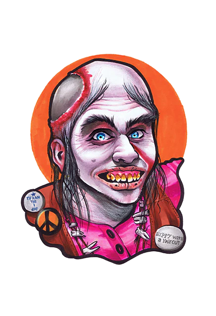 THE TEXAS CHAINSAW MASSACRE (1974) - WALL DECOR - SERIES 1