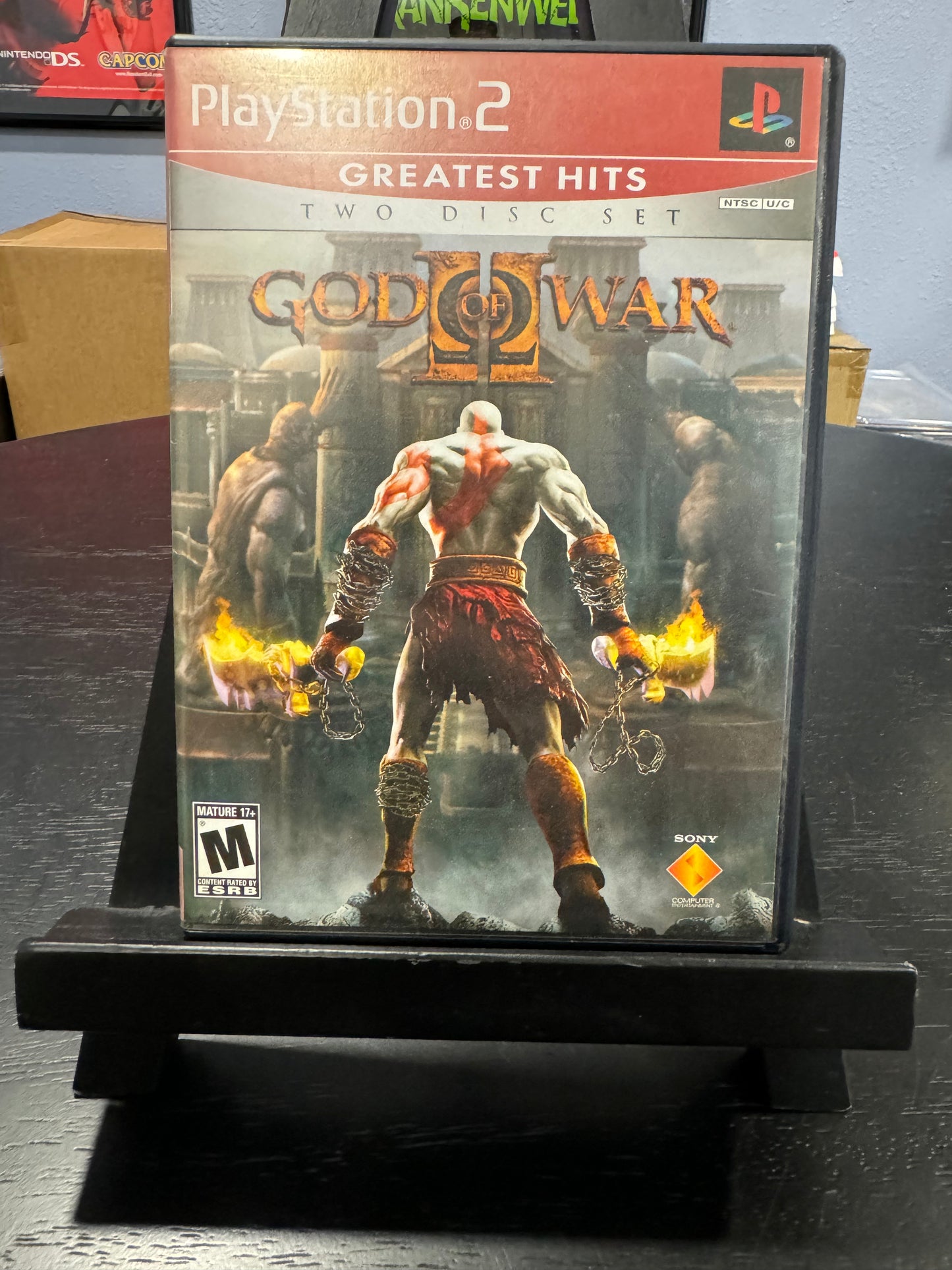 God of War II PS2 Game & LIMITED EDITION BRADYGAMES STRATEGY GUIDE