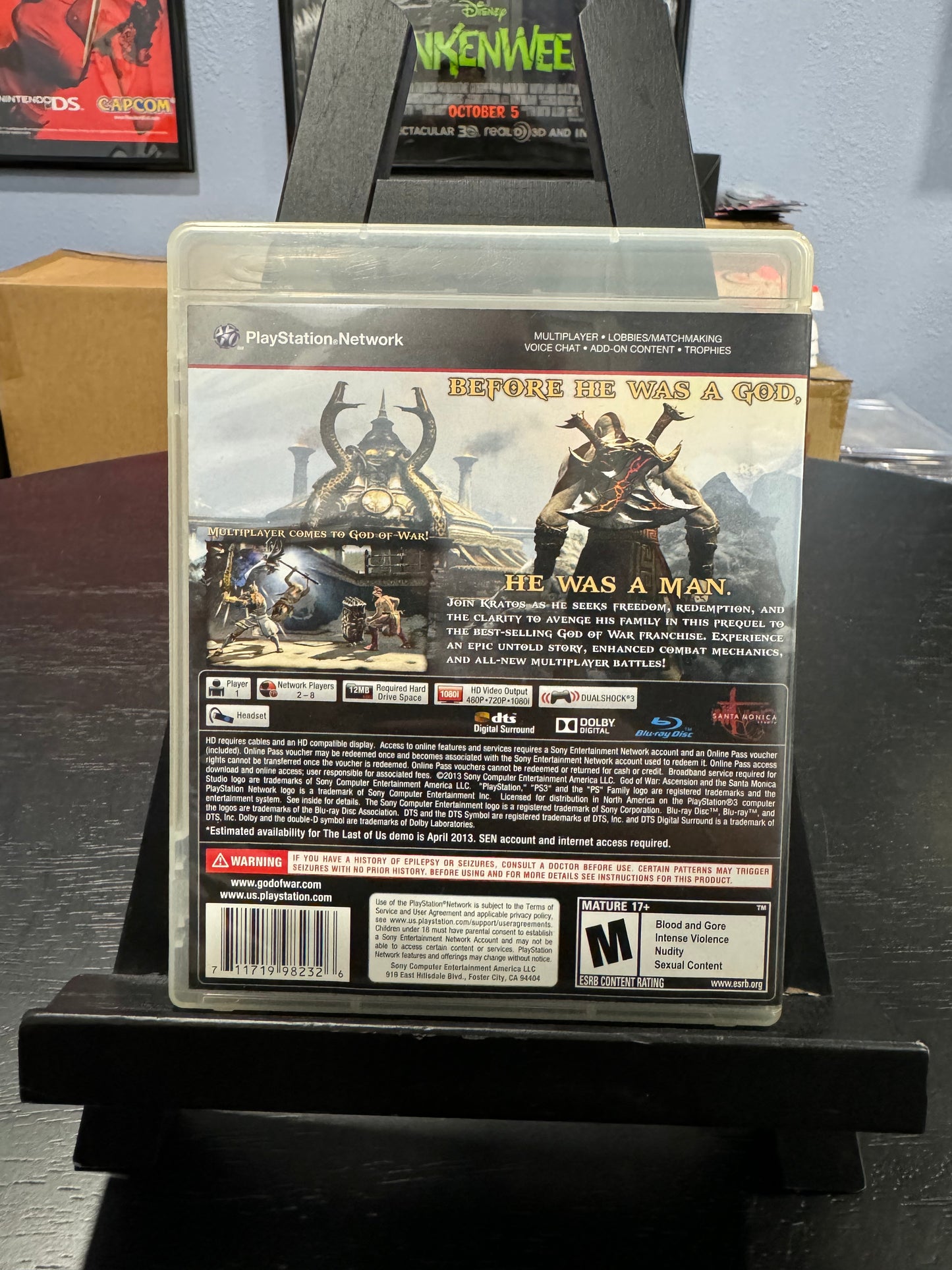 God of War Ascension PS3 Game