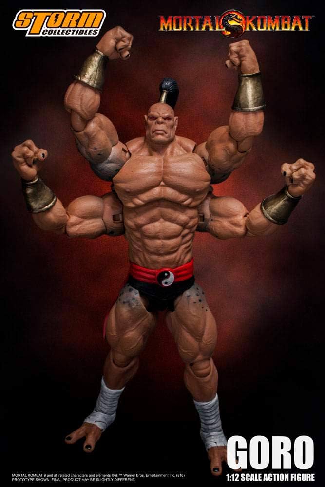 Mortal Kombat Storm Collectibles Goro 1:12 Scale Action Figure