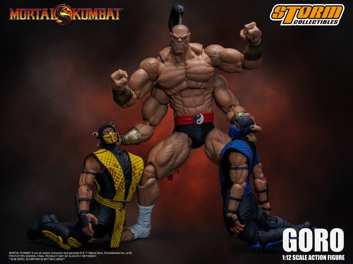 Mortal Kombat Storm Collectibles Goro 1:12 Scale Action Figure