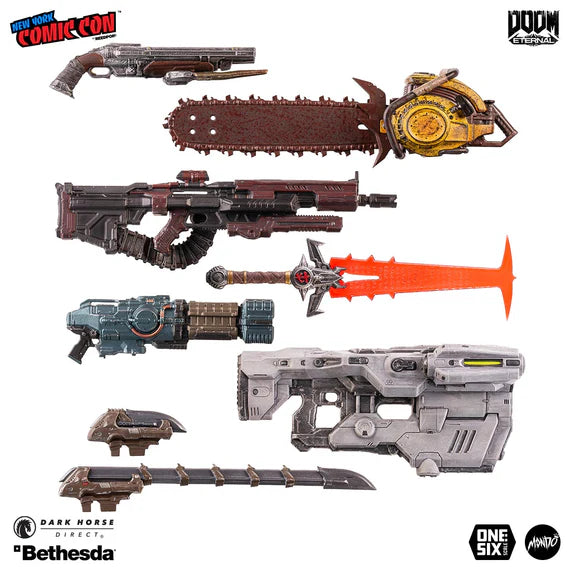 DOOM Eternal - Doom Slayer ⅙ Scale Action Figure Mondo Crimson Variant