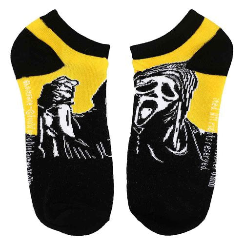 Ghost Face Icons Ankle Sock 5-Pair Set
