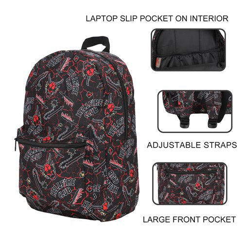 Stranger Things Hellfire Club Backpack